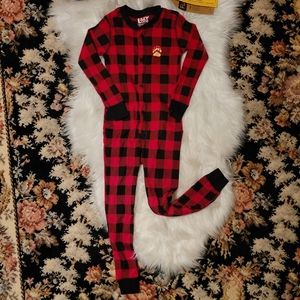 Lazy One Red Buffalo Plaid Jammies
